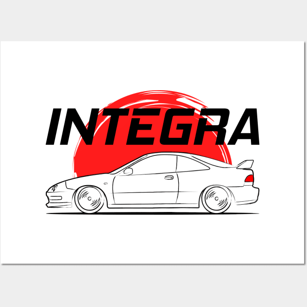 Integra R JDM Wall Art by GoldenTuners